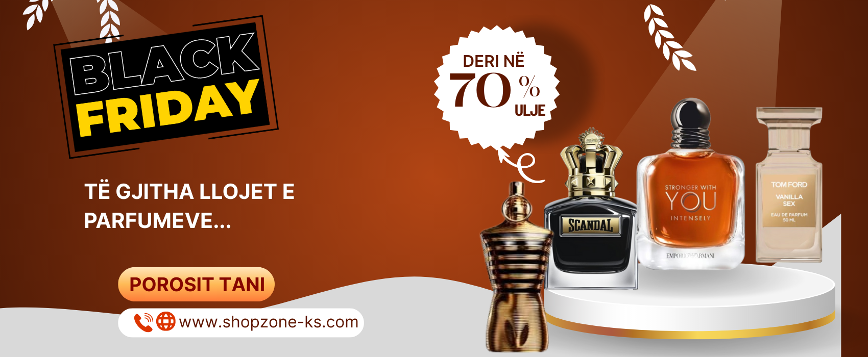 Te gjitha parfumet ne Zbritje 30-70%